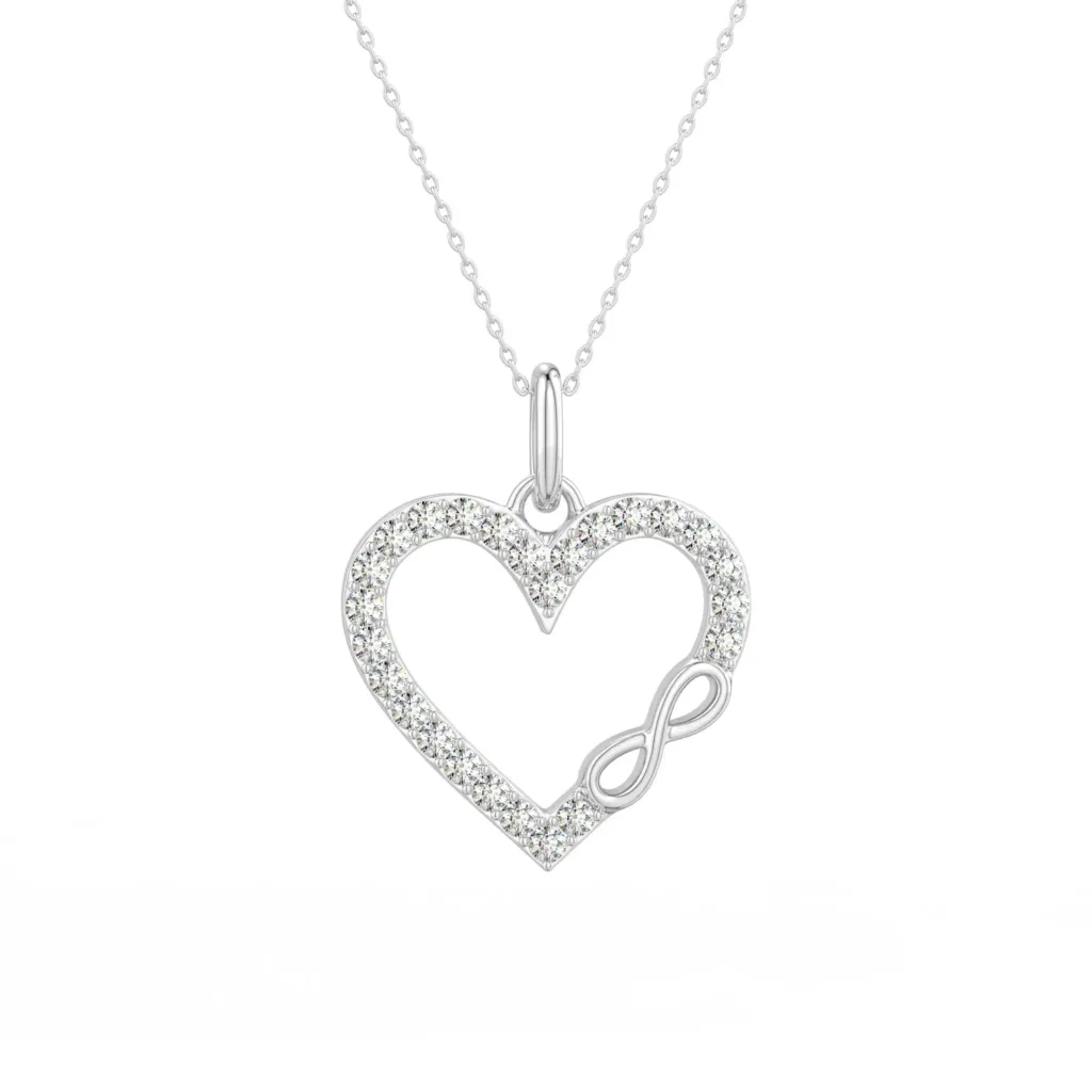 HART ハート Infinity インフィニティ 165cm Infinity Heart Chain Pendant – DIVORAH